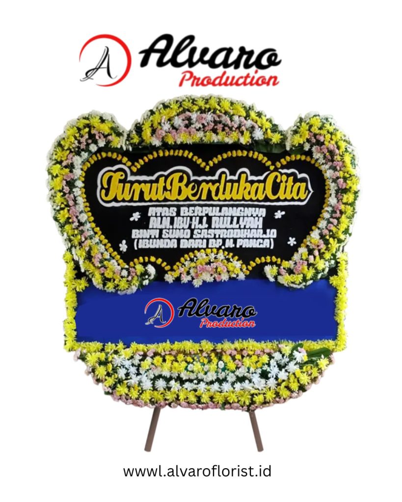 Bunga Papan Duka Cita Ailani (3 Meter) Pilihan Eksekutif di Jakarta & Bandung - Alvaro Florist Id