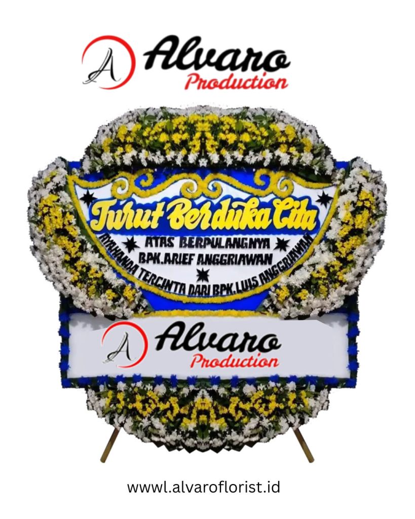 Bunga Papan Duka Cita Allison Simbol Kehormatan di Jakarta & Bandung - Alvaro Florist Id