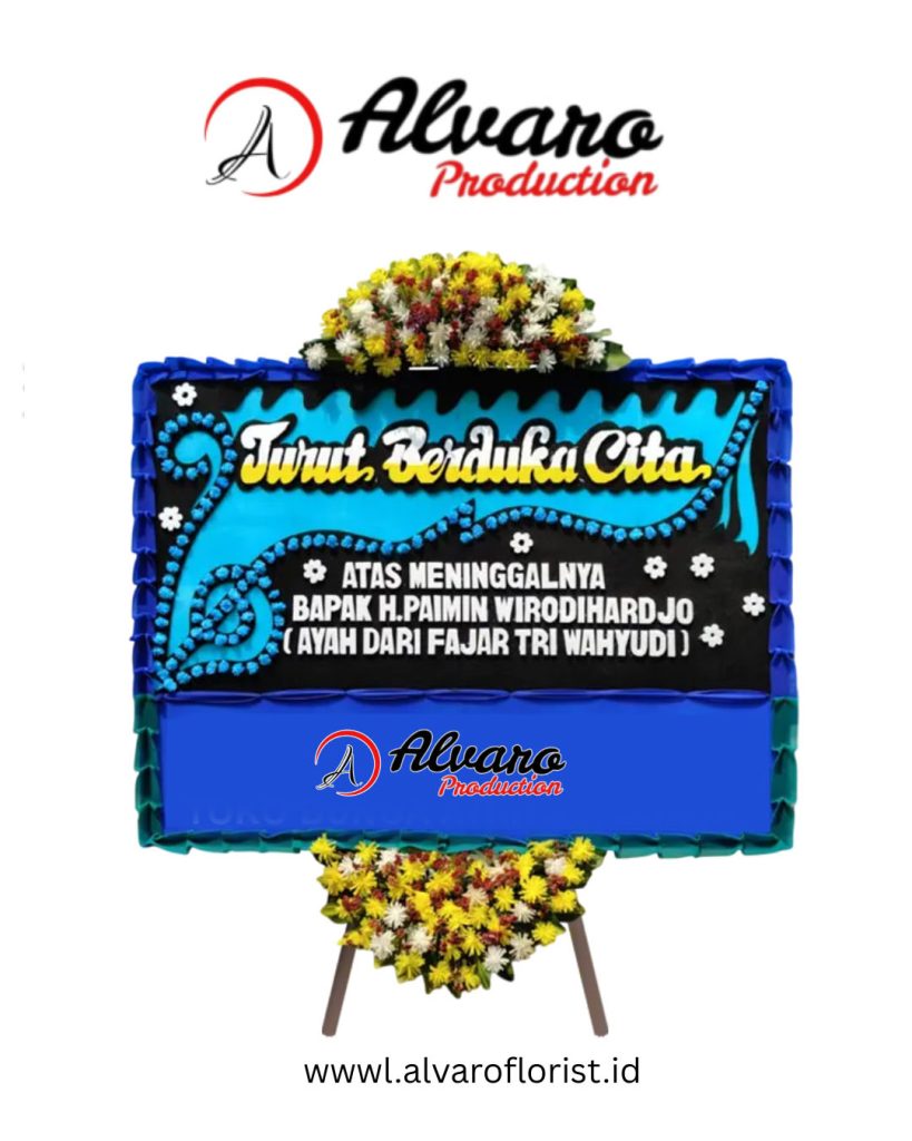Bunga Papan Duka Cita Amelia Penghormatan Indah & Terjangkau untuk Semua di Jakarta - Alvaro Florist Id