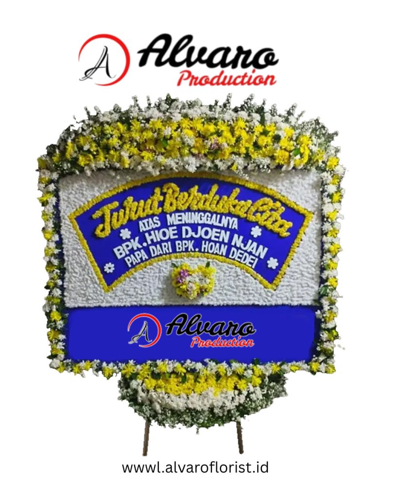 Bunga Papan Duka Cita Arabella Karya Seni Floral yang Indah di Jakarta & Jabodetabek - Alvaro Florist Id