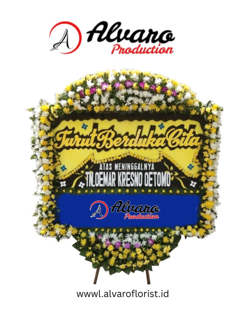 Bunga Papan Duka Cita Ariana Kualitas Premium, Harga Cerdas di Jakarta - Alvaro Florist Id