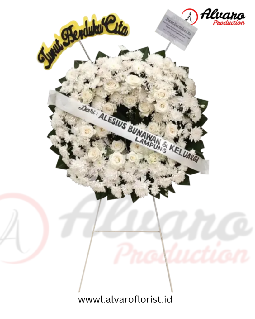 Krans Duka Cita Kirana Pilihan Indah & Terjangkau di Jakarta - Alvaro Florist Id
